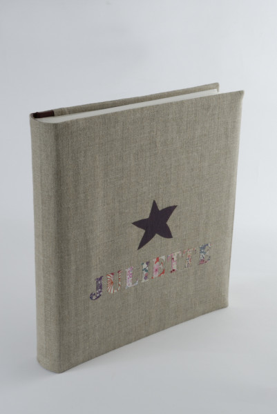 Album de photo personnalisé - Lettres en Liberty-