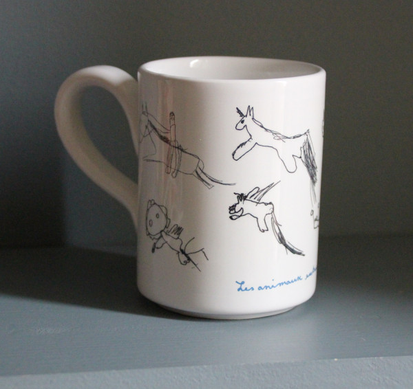 Mug LARGE avec les dessins de vos enfants