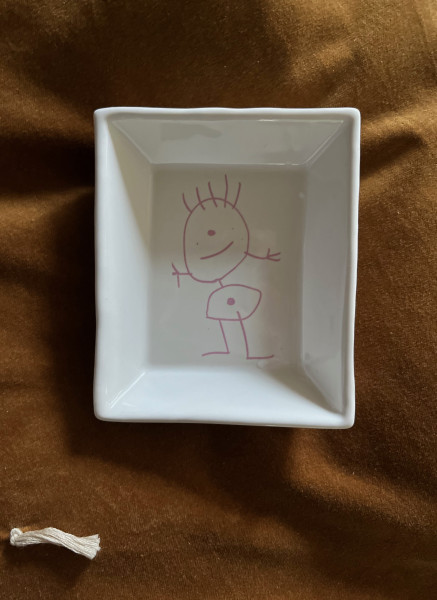 Vide poche avec vos dessins - petit