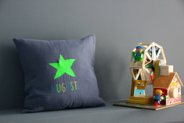 Coussin Musical en Lange personnalisé